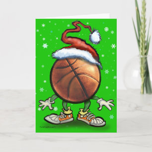Cartes Pour Fêtes Annuelles Basket-ball