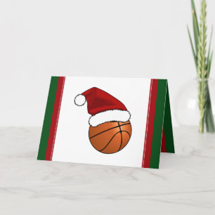 Cartes Pour Fêtes Annuelles Basket de Noël
