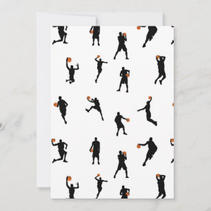 Cartes Pour Fêtes Annuelles Basketball Players College Tous les sports