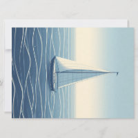 Bateau à voile en haute mer