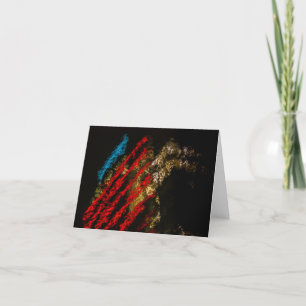 Cartes Pour Fêtes Annuelles Bâtiment de nuit Liquide Life