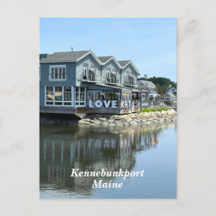 Cartes Pour Fêtes Annuelles Bâtiments rustiques au bord de l'eau à Kennebunkpo