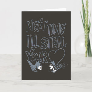 Cartes Pour Fêtes Annuelles Batman Valentine Catwoman - Je volerai votre coeu