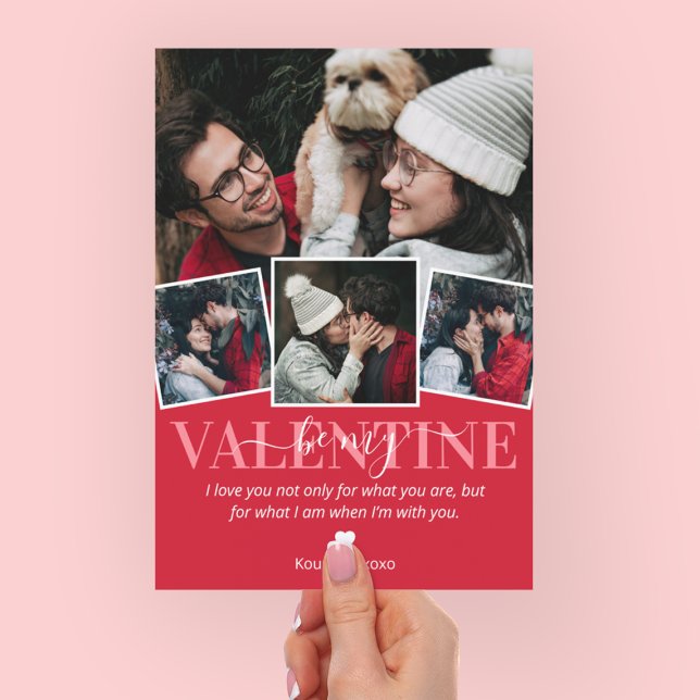 Cartes Pour Fêtes Annuelles Be My Valentine 3 Photo (Créateur téléchargé)