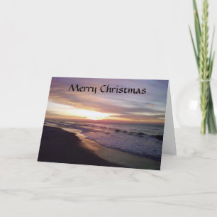 CARTES POUR FÊTES ANNUELLES BEACH SLEVER CHRISTMAS ACCUEILLE