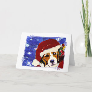 Cartes Pour Fêtes Annuelles Beagle