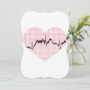 Cartes Pour Fêtes Annuelles Beat du coeur VII
