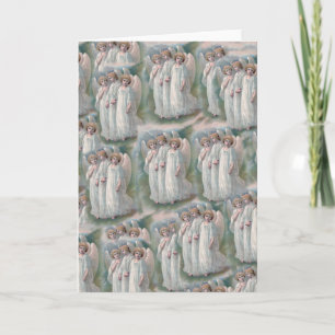 Cartes Pour Fêtes Annuelles Beau Angels Chrétiens Angéliques Vintages