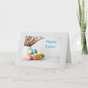 CARTES POUR FÊTES ANNUELLES BEAU TEMPS DE PENSER À VOUS***HAPPY EASTER***