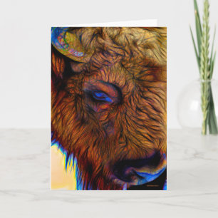 Cartes Pour Fêtes Annuelles Beautiful Bison