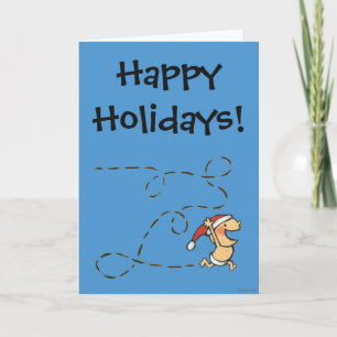 Cartes Pour Fêtes Annuelles Bébé Courant Le Matin De Noël