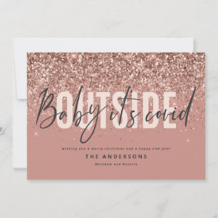 Cartes Pour Fêtes Annuelles Bébé son ambiance à l'extérieur drôle de parties s
