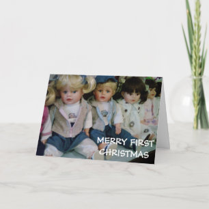 CARTES POUR FÊTES ANNUELLES "BÉBÉ'S FIRST CHRISTMAS" DE BEAUCOUP DE BÉBÉS