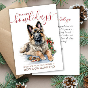 Cartes Pour Fêtes Annuelles Belgique Tervuren Animaux de compagnie embarquant