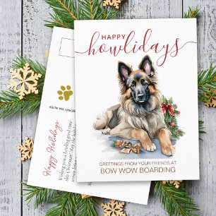 Cartes Pour Fêtes Annuelles Belgique Tervuren Animaux de compagnie embarquant 