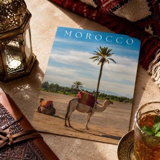 Cartes Pour Fêtes Annuelles Belle Marrakech Camel Desert Adventure