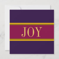 Belle Bourgogne Purple Or Moderne Chic "JOY"