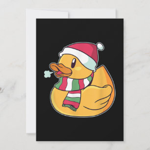 Cartes Pour Fêtes Annuelles Belle Canard de canard Noël