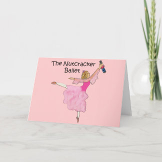 Cartes Pour Fêtes Annuelles Belle Clara et son casse-noix