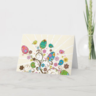 Cartes Pour Fêtes Annuelles Belle conception est d'oeufs !