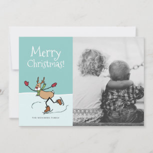 Cartes Pour Fêtes Annuelles Belle Dancing Reindee - Noël