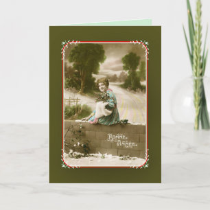 Cartes Pour Fêtes Annuelles Belle Epoque Française Bonne Année