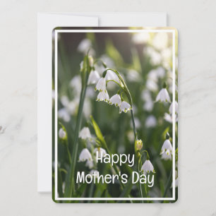 Cartes Pour Fêtes Annuelles Belles fleurs de printemps Fête des mères