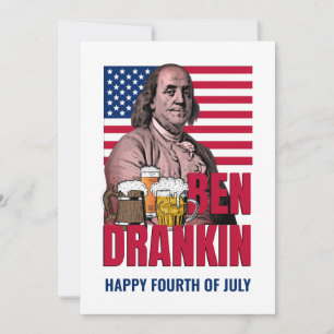 Cartes Pour Fêtes Annuelles BEN DRANKIN 4 juillet