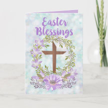 Bénédiction de Pâques violet Bible chrétienne Vers