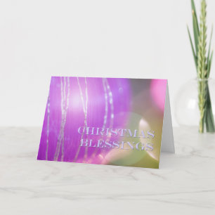 Cartes Pour Fêtes Annuelles Bénédictions de Noël salutations de Noël