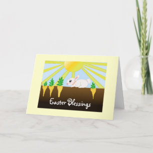 Cartes Pour Fêtes Annuelles Bénédictions de Pâques