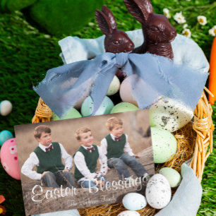 Cartes Pour Fêtes Annuelles Bénédictions de Pâques