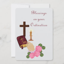 Bénédictions pour votre Ordination