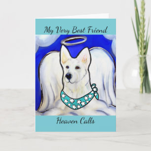 Cartes Pour Fêtes Annuelles Berger Blanc Suisse