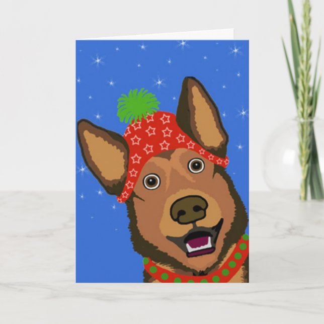 Cartes Pour Fêtes Annuelles berger de noël (Devant)