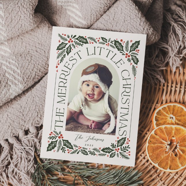Cartes Pour Fêtes Annuelles Berry Merriest Little Christmas Arch Photo (Créateur téléchargé)