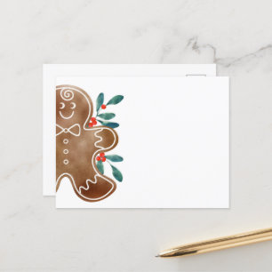 Cartes Pour Fêtes Annuelles Berry pain d'épices