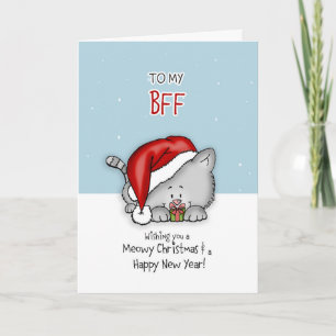 Cartes Pour Fêtes Annuelles Best Friend forever