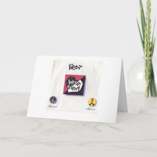 Cartes Pour Fêtes Annuelles Best Friend Valentine (Devant)