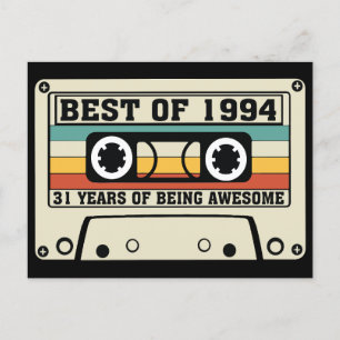 Cartes Pour Fêtes Annuelles Best of 1994 31 ans d'être génial