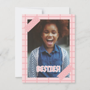 Cartes Pour Fêtes Annuelles Besties Galentine's day greeting card