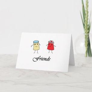 Cartes Pour Fêtes Annuelles Beurre d'arachide & Amis de gelée