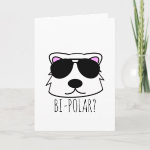 Cartes Pour Fêtes Annuelles Bi Valentine polaire