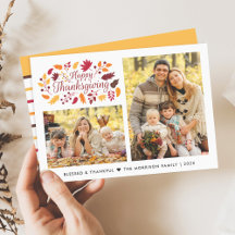 Bienheureux Couleurs d'automne Thanksgiving Photo