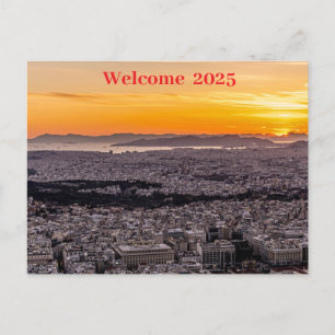 CARTES POUR FÊTES ANNUELLES BIENVENUE 2025