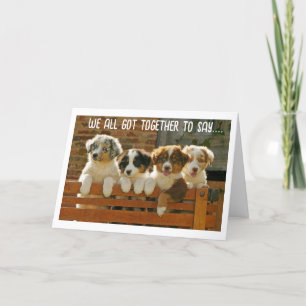 CARTES POUR FÊTES ANNUELLES **BIENVENUE DANS LE QUARTIER"