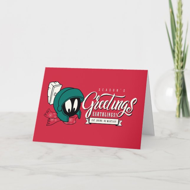 Cartes Pour Fêtes Annuelles Bienvenue sur Terre, vœux de saison ! (Devant)