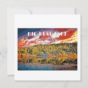 Cartes Pour Fêtes Annuelles Big Bear Lake