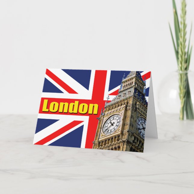 Cartes Pour Fêtes Annuelles Big Ben - Londres - Angleterre (Devant)