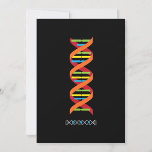 Cartes Pour Fêtes Annuelles biologie ADN molécule science professeur gènes
